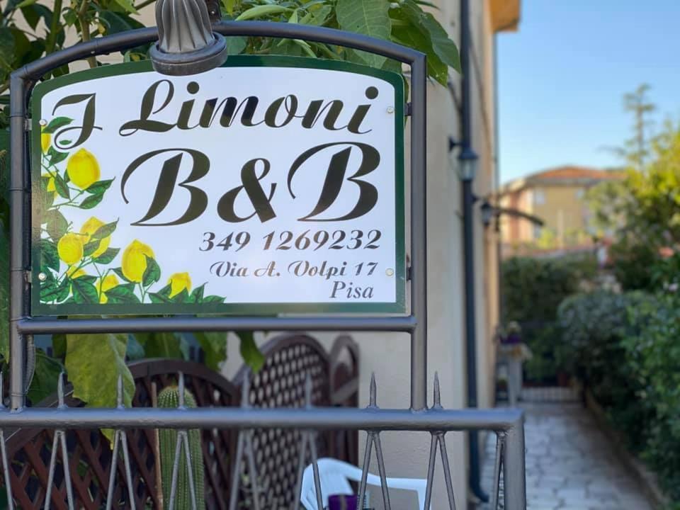 I Limoni B&B Πίζα Εξωτερικό φωτογραφία